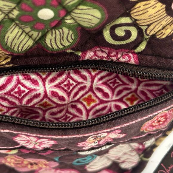 Vera Bradley Handbag Women's Floral Pink Crossbody Retired Mod Mini Hipster - Picture 4 of 12